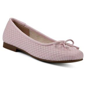 CLIFFS BY WHITE MOUNTAIN Women's Bessy Quilted Ballet Flat size 6 WIDE